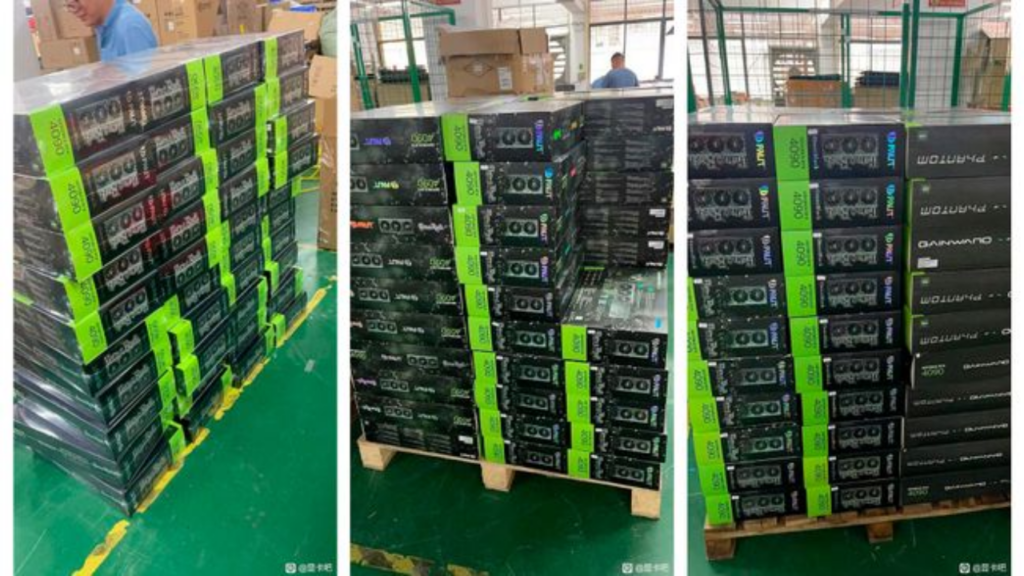 Chinesische Fabriken bauen Nvidia RTX 4090-Gaming-Karten zu KI-Beschleunigern aus Titel