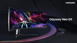 Samsung präsentiert Odyssey Neo G9 Dual-UHD Gaming Monitor Titel