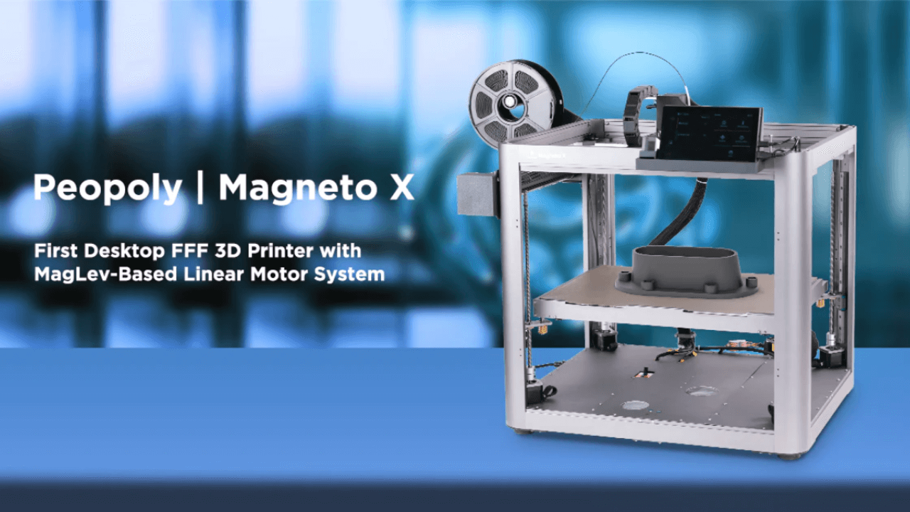 Schnellster 3D-Drucker nutzt Magnete Titel