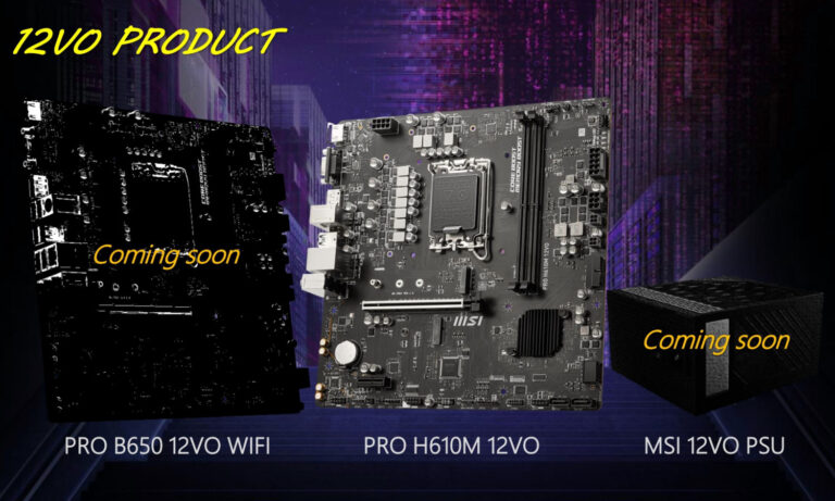 MSI arbeitet am ersten ATX12VO-Motherboard mit AMD AM5-Sockel, auch ein Netzteil ist geplant