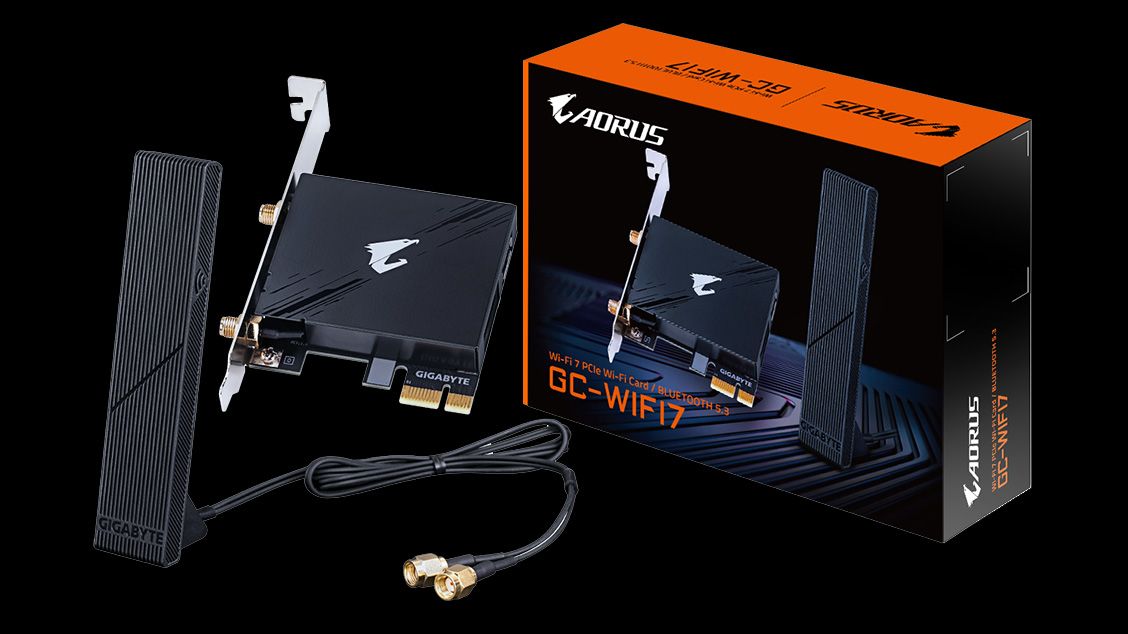 Gigabyte's Wi-Fi 7 PCIe Karte macht Desktop fit für schnellere drahtlose Zukunft Titel